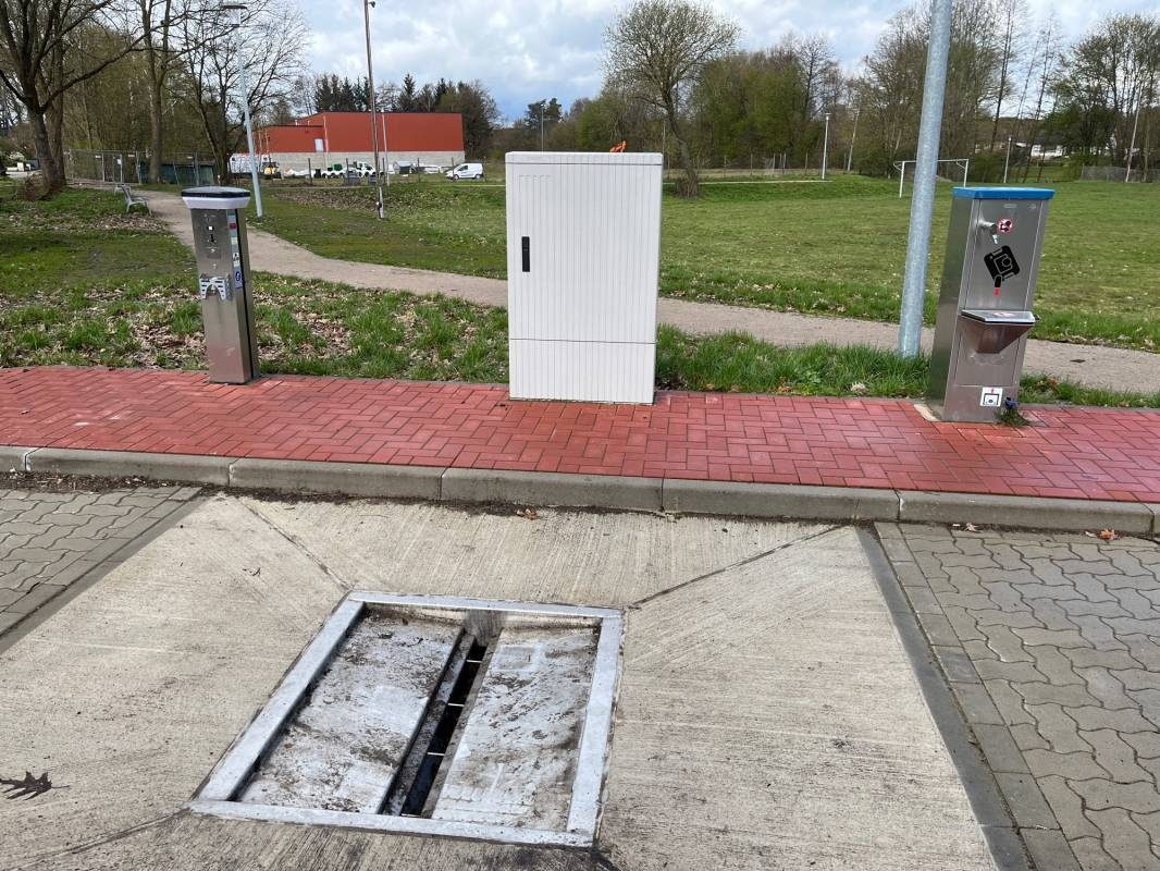 Stellplatz Am Bohldamm — Sp. parking dla kamperów in Hankensbüttel