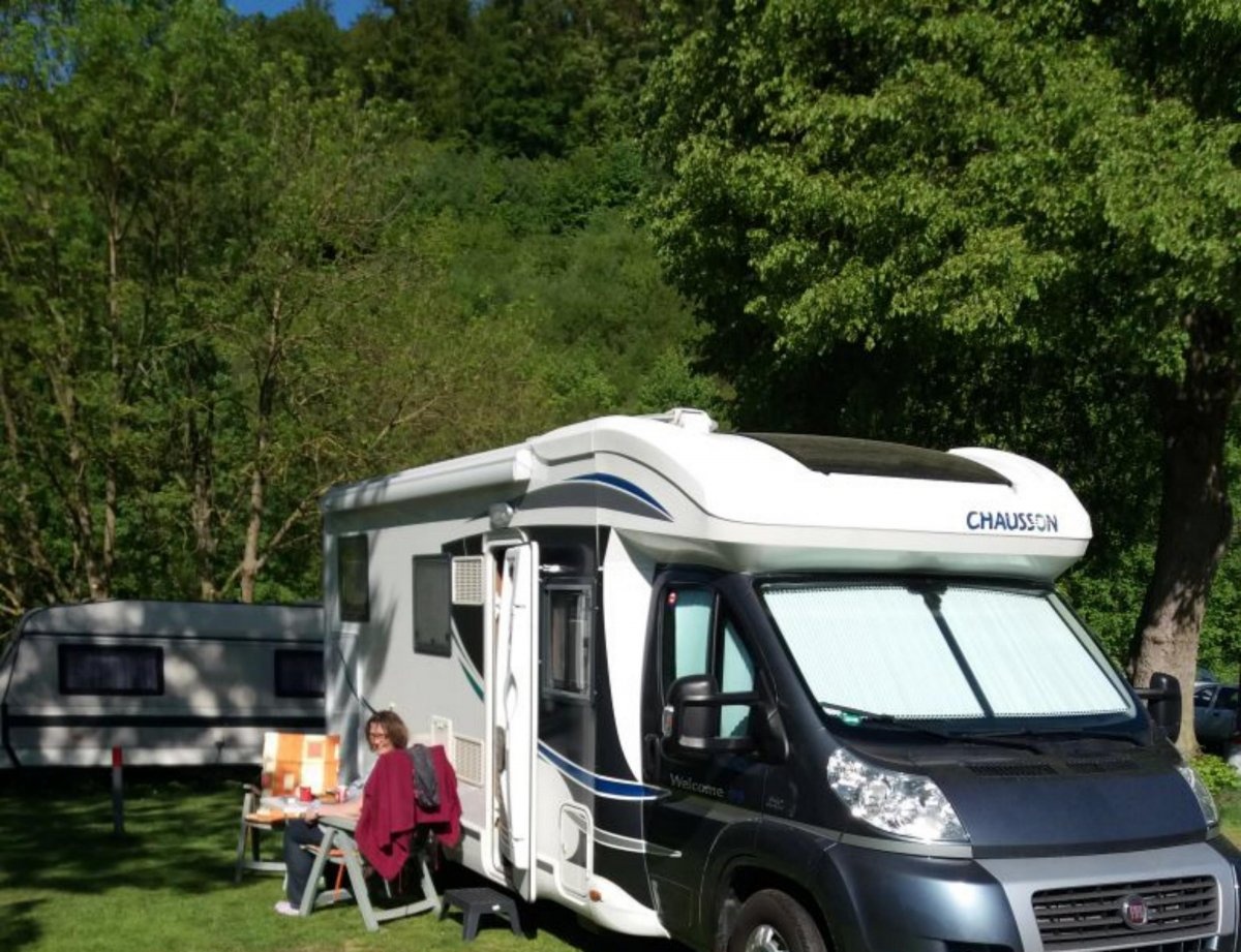 Campingplatz Tanzwerder (max 3,5t) — Kemping in Hann. Münden