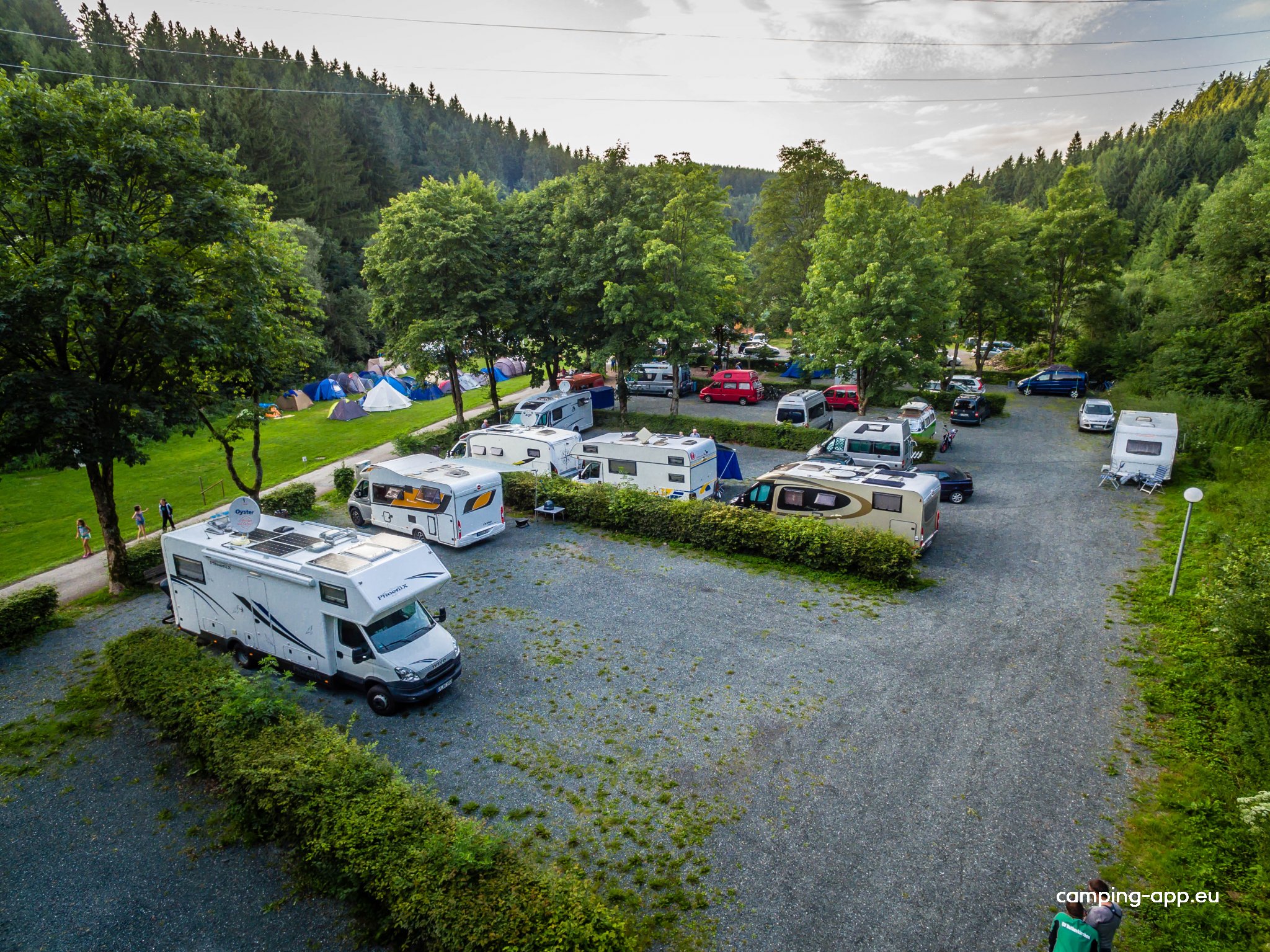Stellplatz am Naturerlebnisbad Pressig — Foto 4