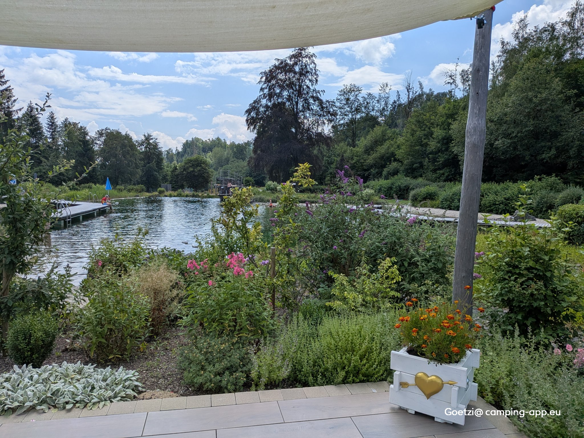 Stellplatz am Naturerlebnisbad Pressig — Foto 3
