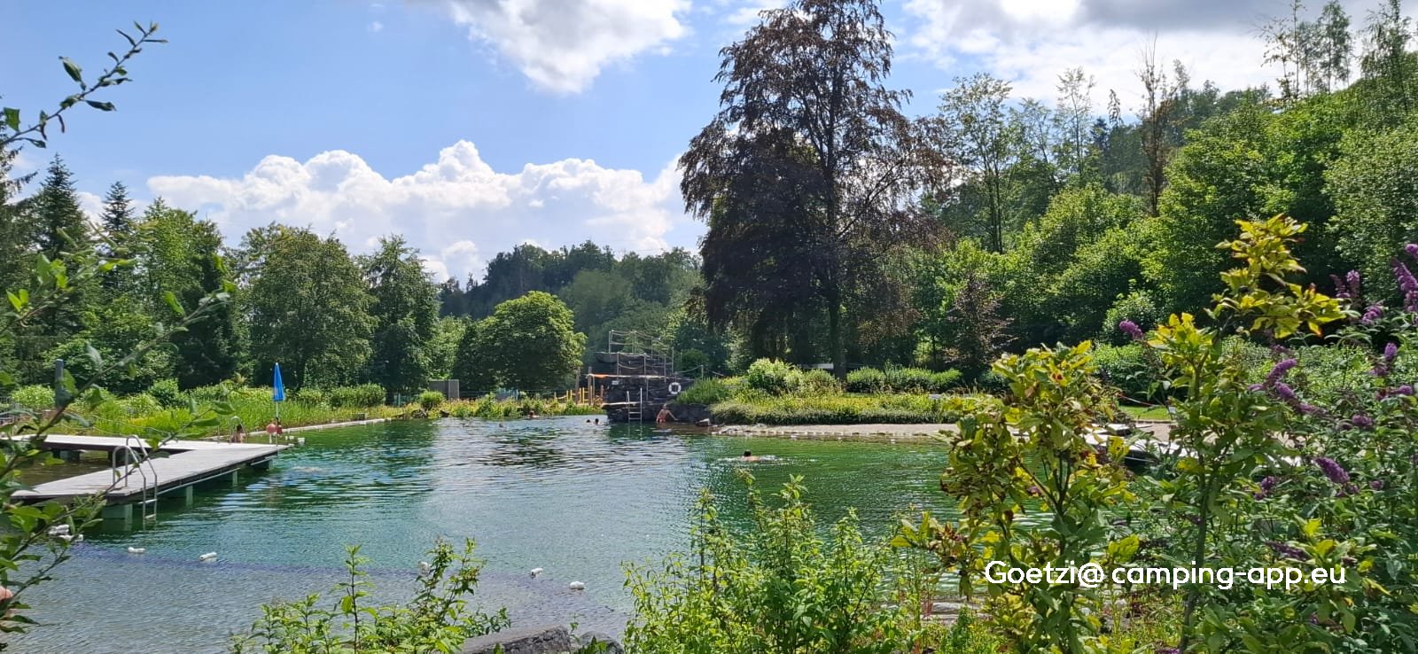 Stellplatz am Naturerlebnisbad Pressig — Foto 2