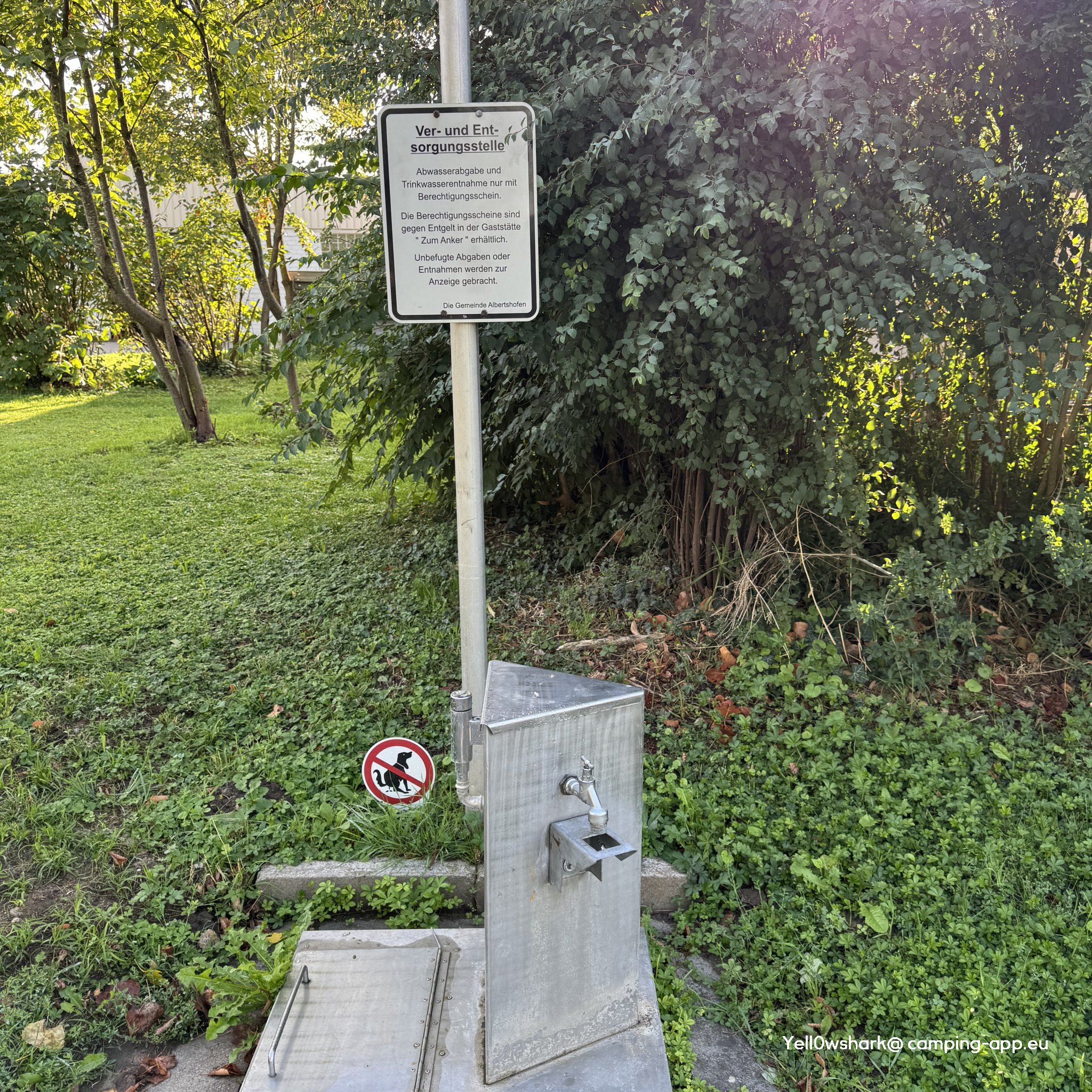 Stellplatz an der Mainfähre Albertshofen — Zdjęcie 6