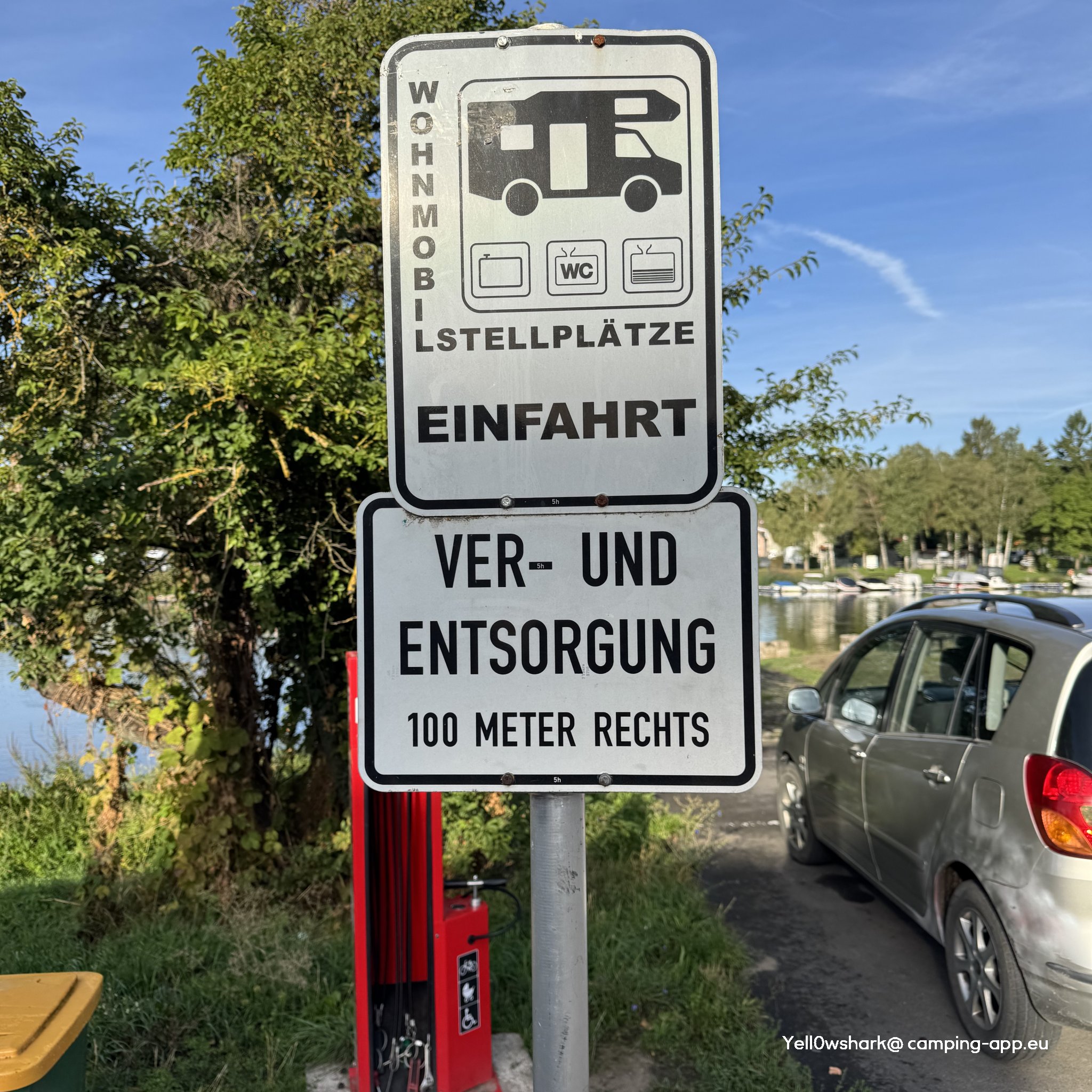 Stellplatz an der Mainfähre Albertshofen — Zdjęcie 5