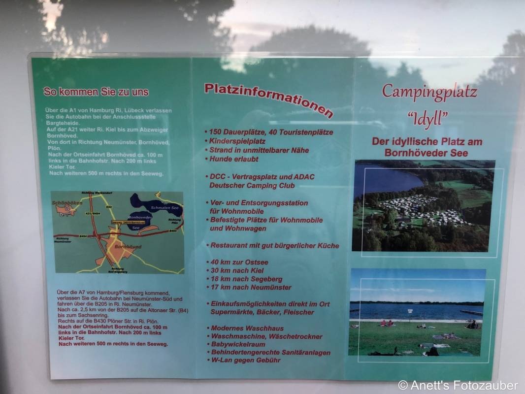 Campingplatz Idyll — Area da campeggio in Bornhöved