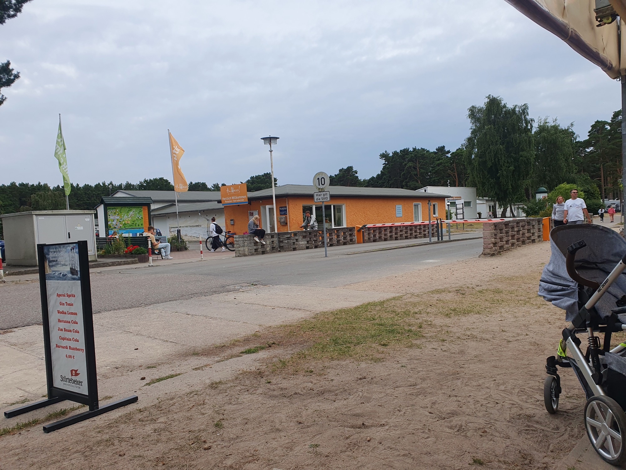 Freizeitcamp Am Wasser — Kamp yeri in Wiek