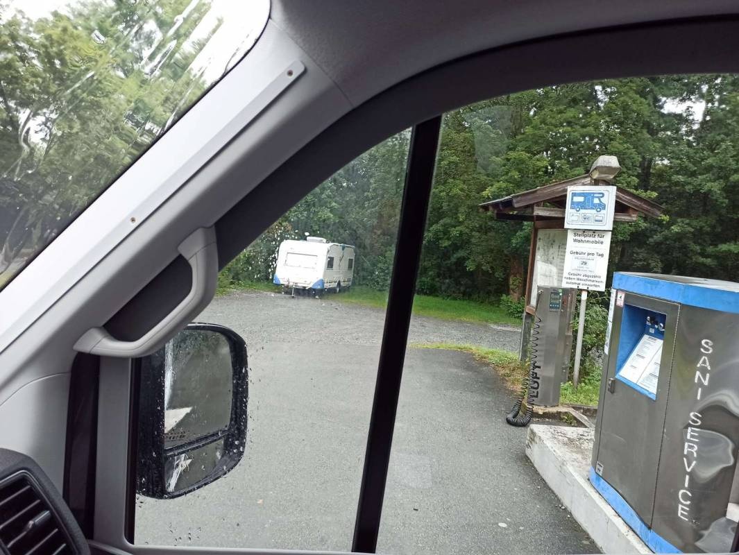 Stellplatz am Clean-Park Hof — Camperplaats in Hof