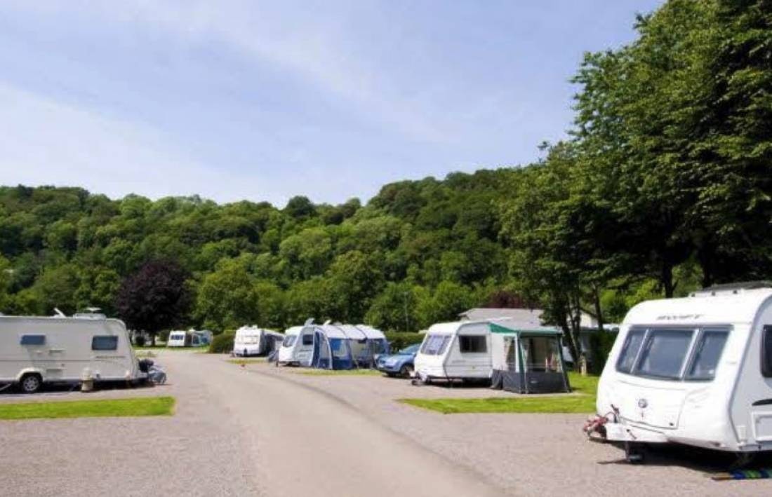 Exmoor House Caravan and Motorhome Club Campsite — Camping in Dulverton