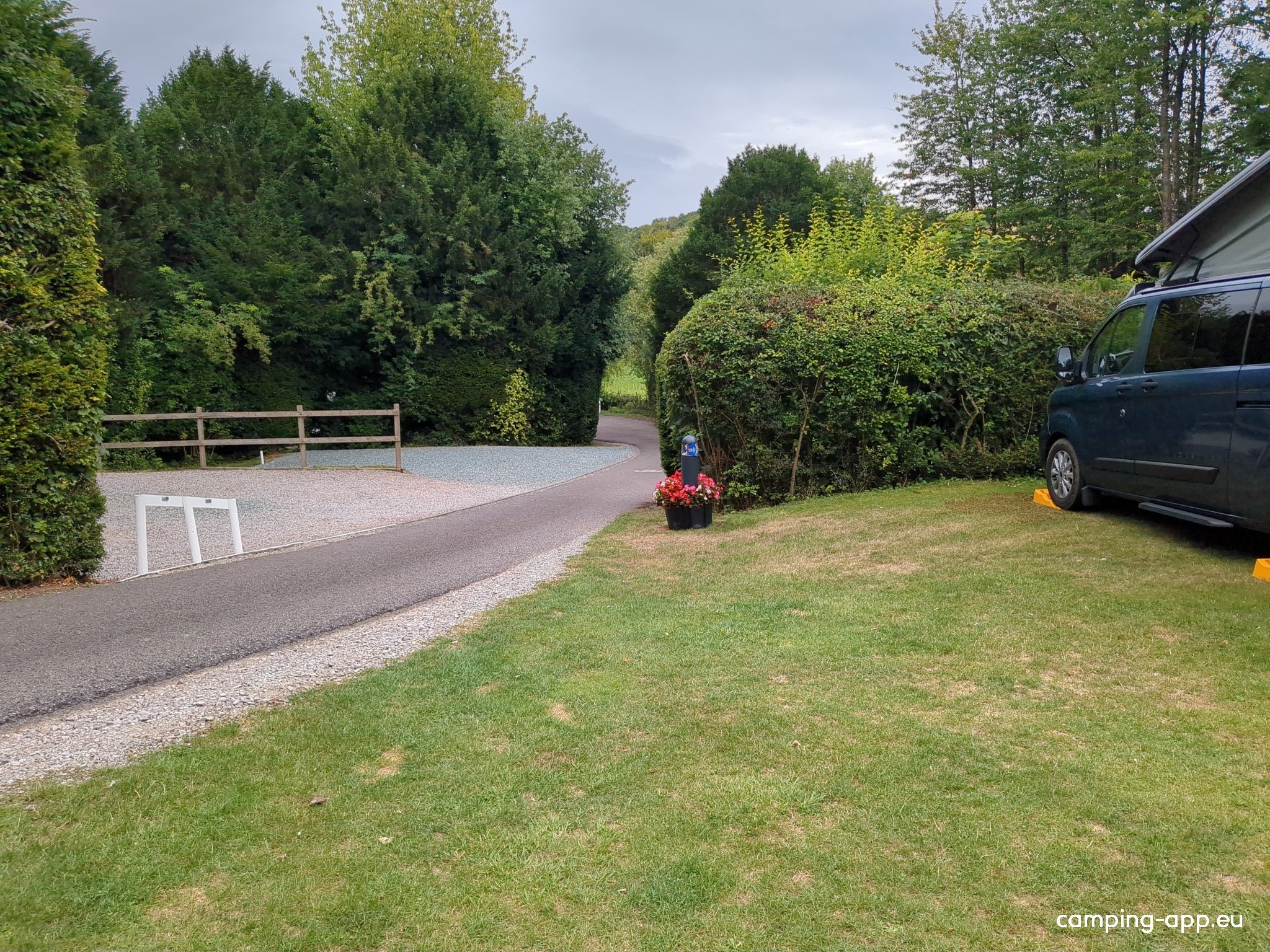 Salisbury Hillside Caravan Club Site — Campingplats in Salisbury