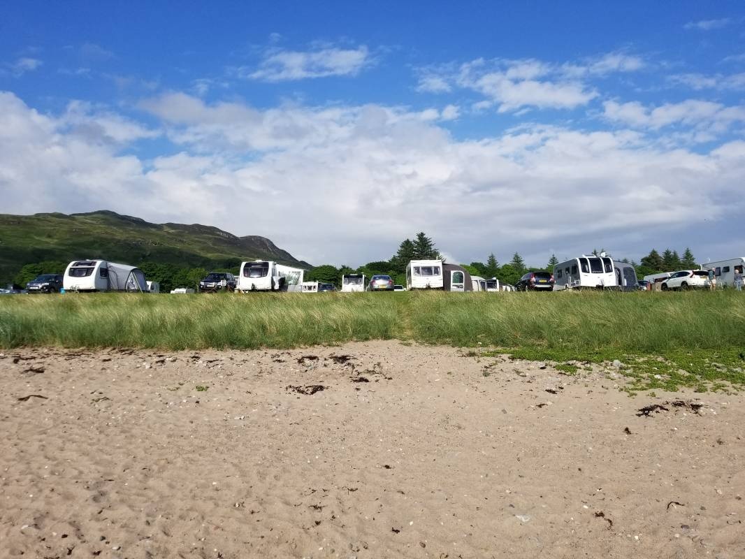 North Ledaig Caravan Club Site — Camping in Oban