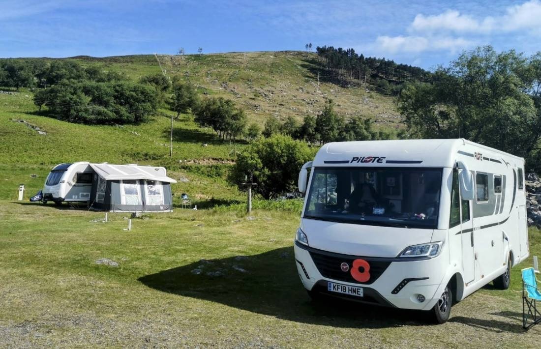 Altnaharra Lairg Caravan and Motorhome Club Campsite — Campingplads in Lairg