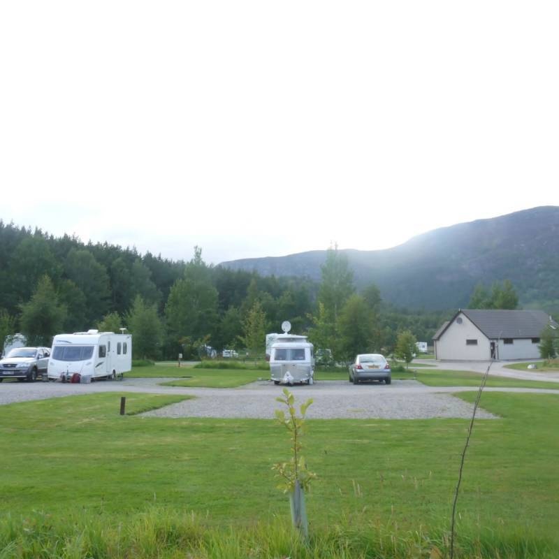 Invernahavon Caravan Site — Camping in By Newtonmore