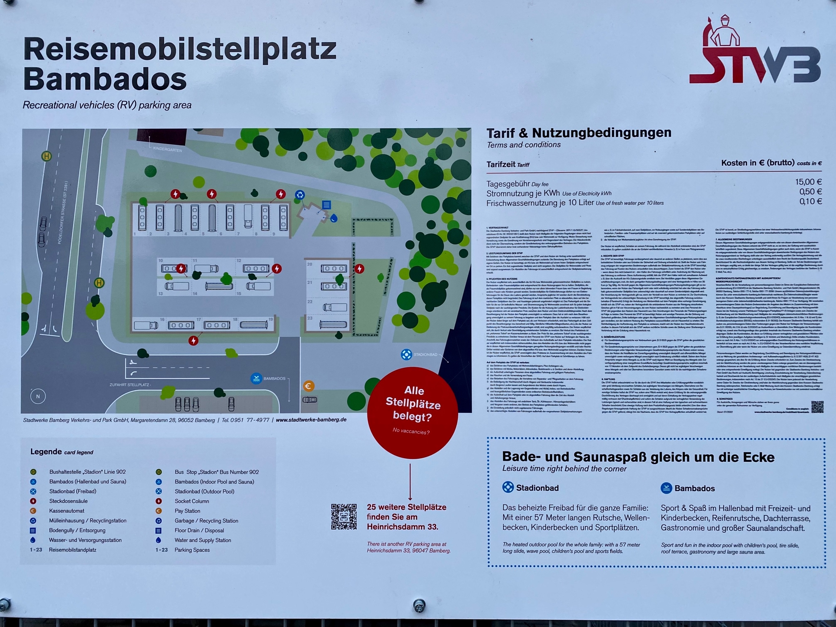 Stellplatz Bambados — Karavan Sitesi in Bamberg