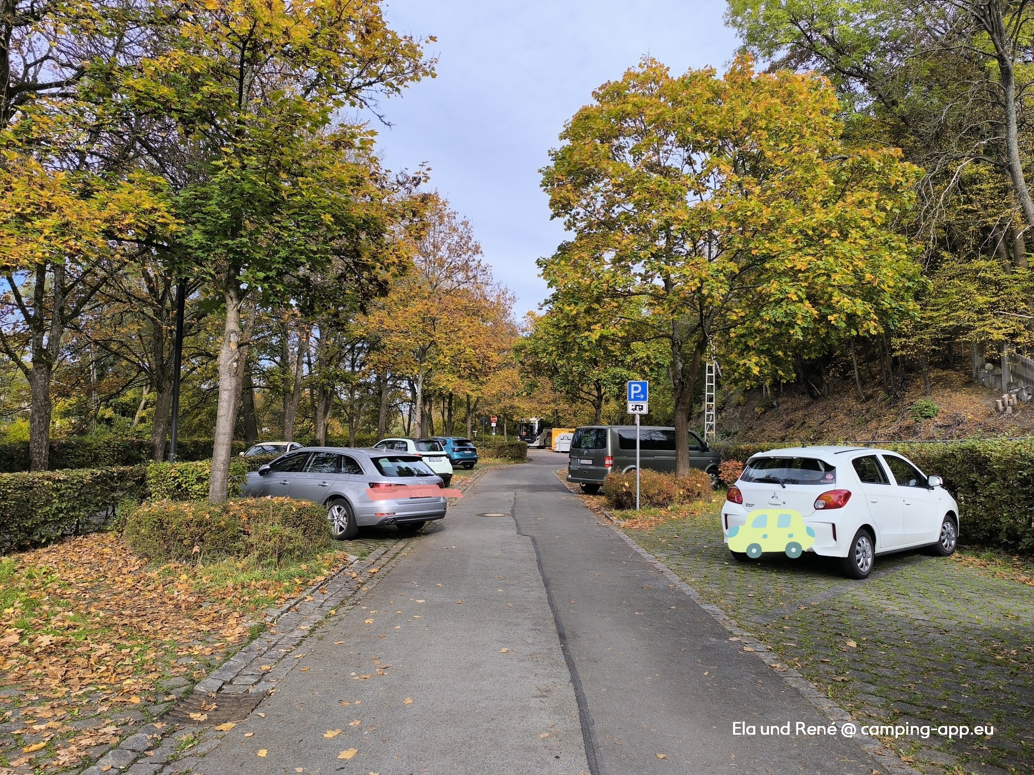 Stellplatz am Bahnhof Naila — Місце для кемперів in Naila
