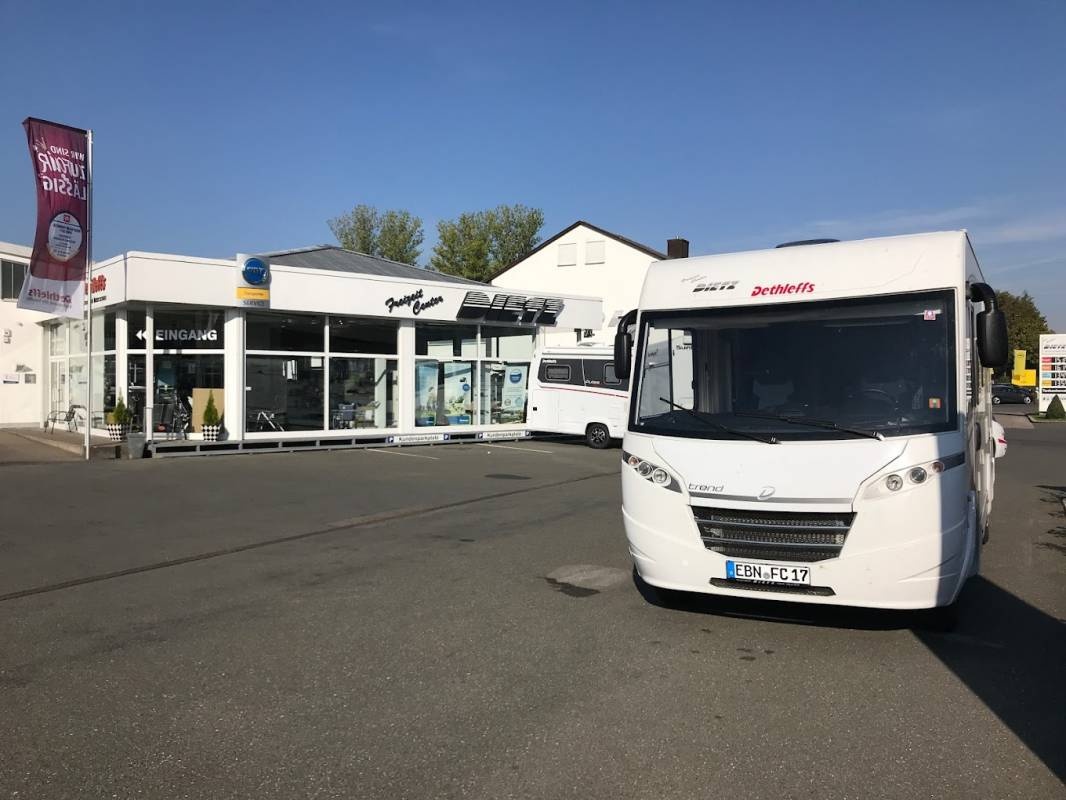 Stellplatz Freizeit Center Dietz Ebern — Ställplats in Ebern