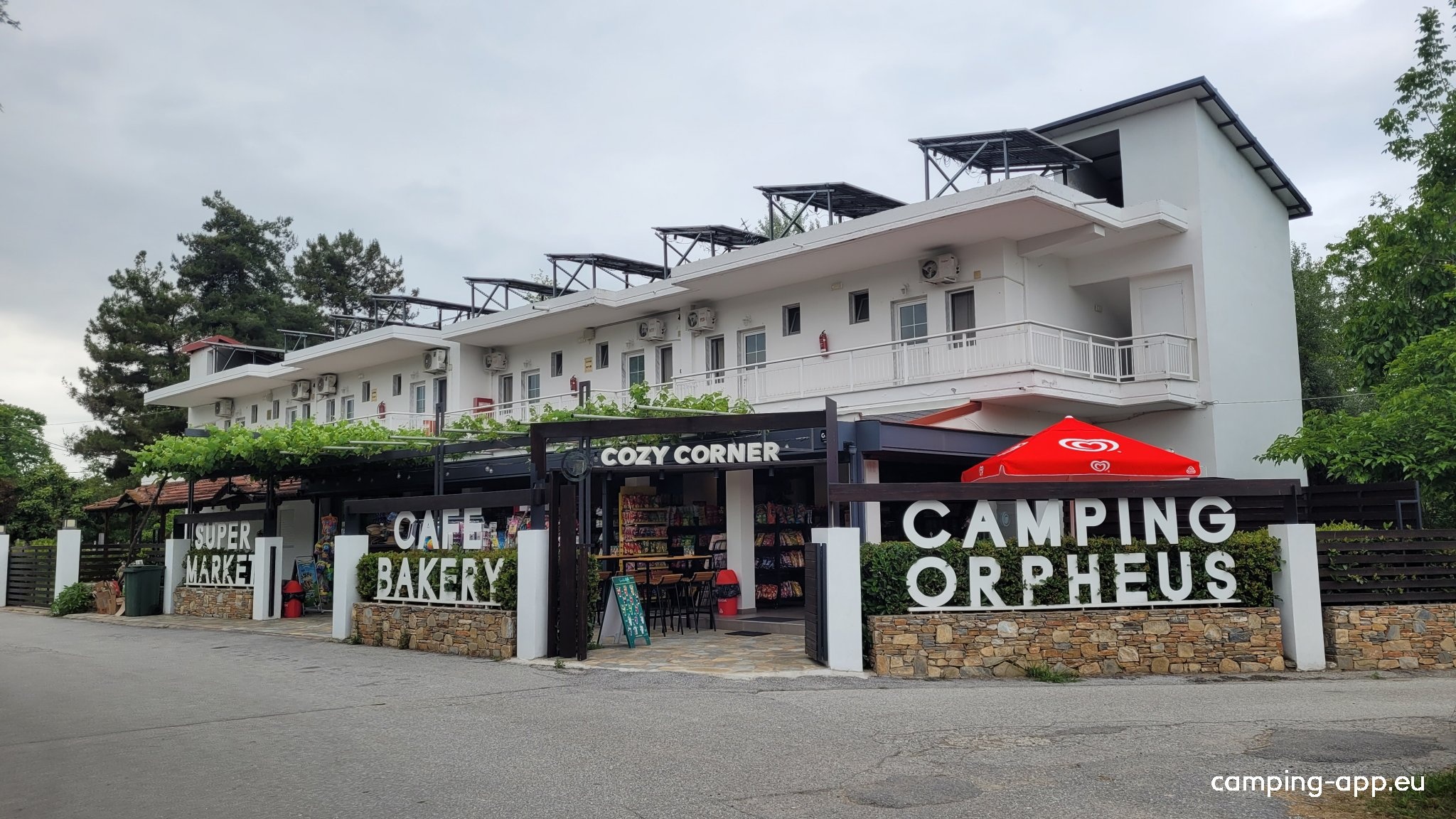 Camping Orpheus — Camping Site in  Panteleimon Beach Pieria