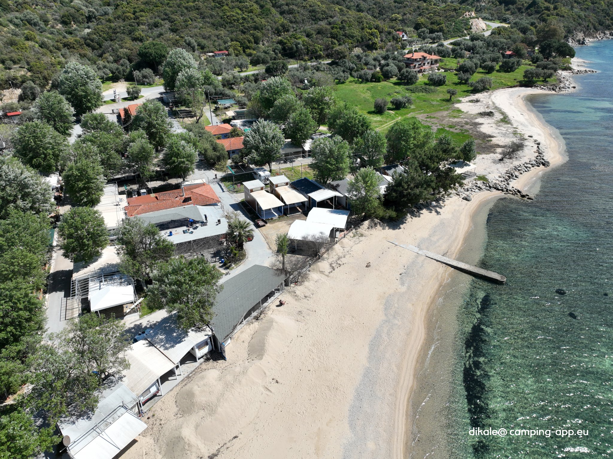 Camping Ouranoupoli — Area da campeggio in Ouranoupoli,Halkidiki
