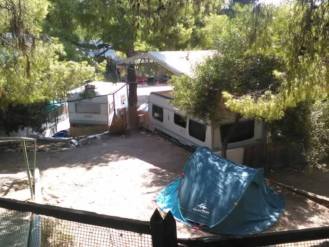 Camping Glaros — Kemping in Kineta