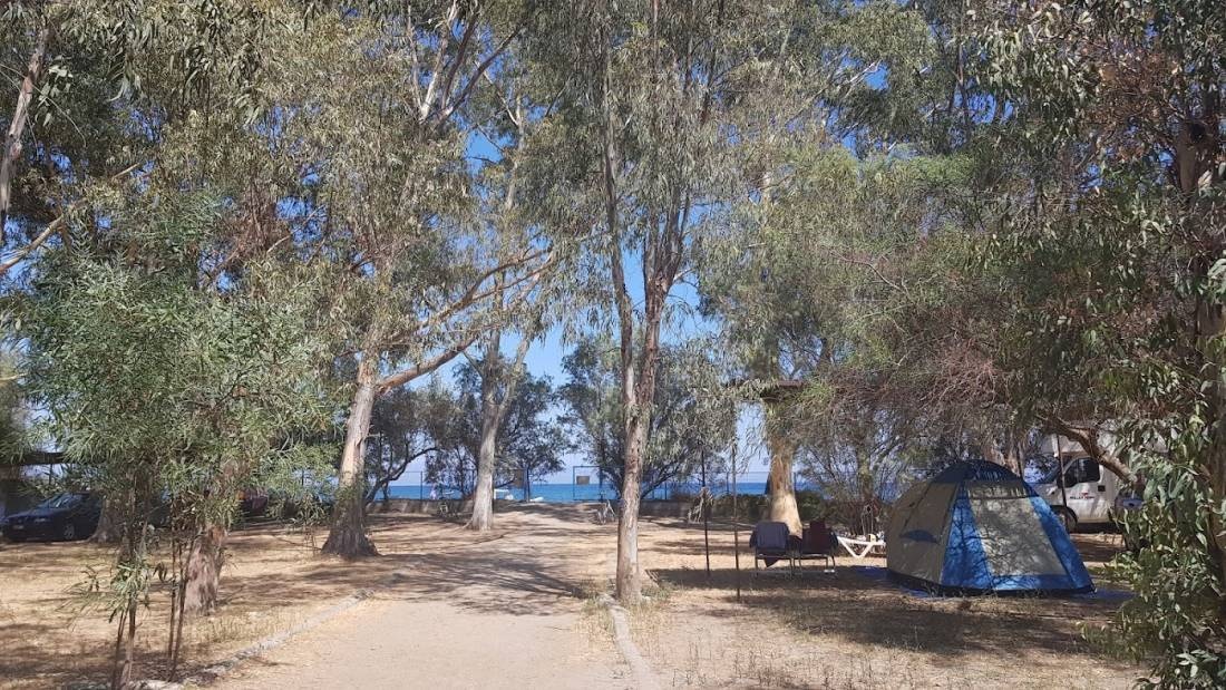 Camping Porto Ageranos — Camping Site in Vathi