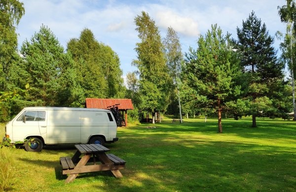 Miķeļbāka — Camping Site in Miķeļtornis, Tārgales pagasts, 