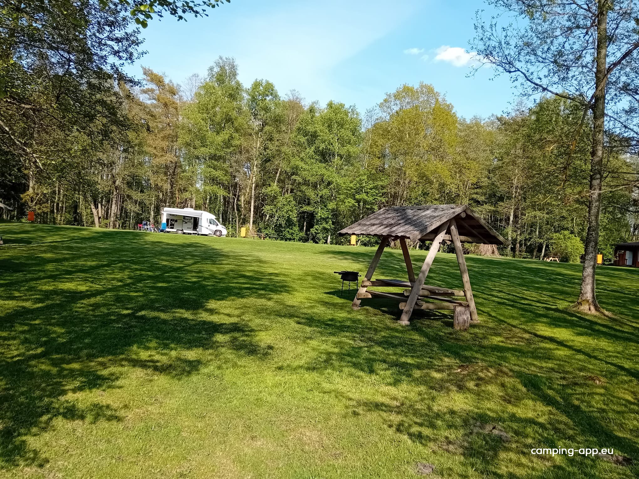 Siveri — Kamp yeri in Kaziņči, Skaistas pagasts, Kraslavas novads