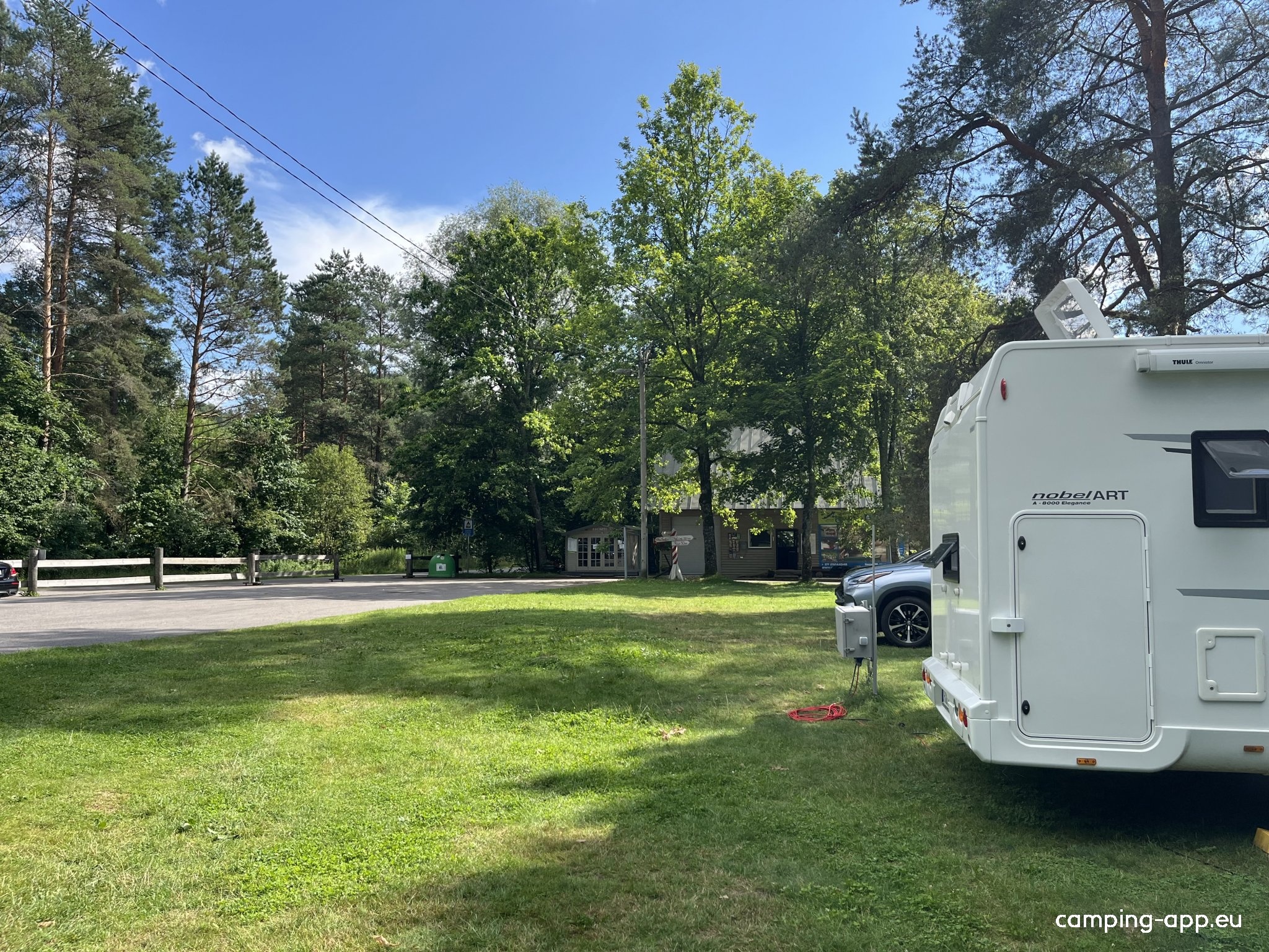 Siguldas pludmale — Campingplads in Sigulda