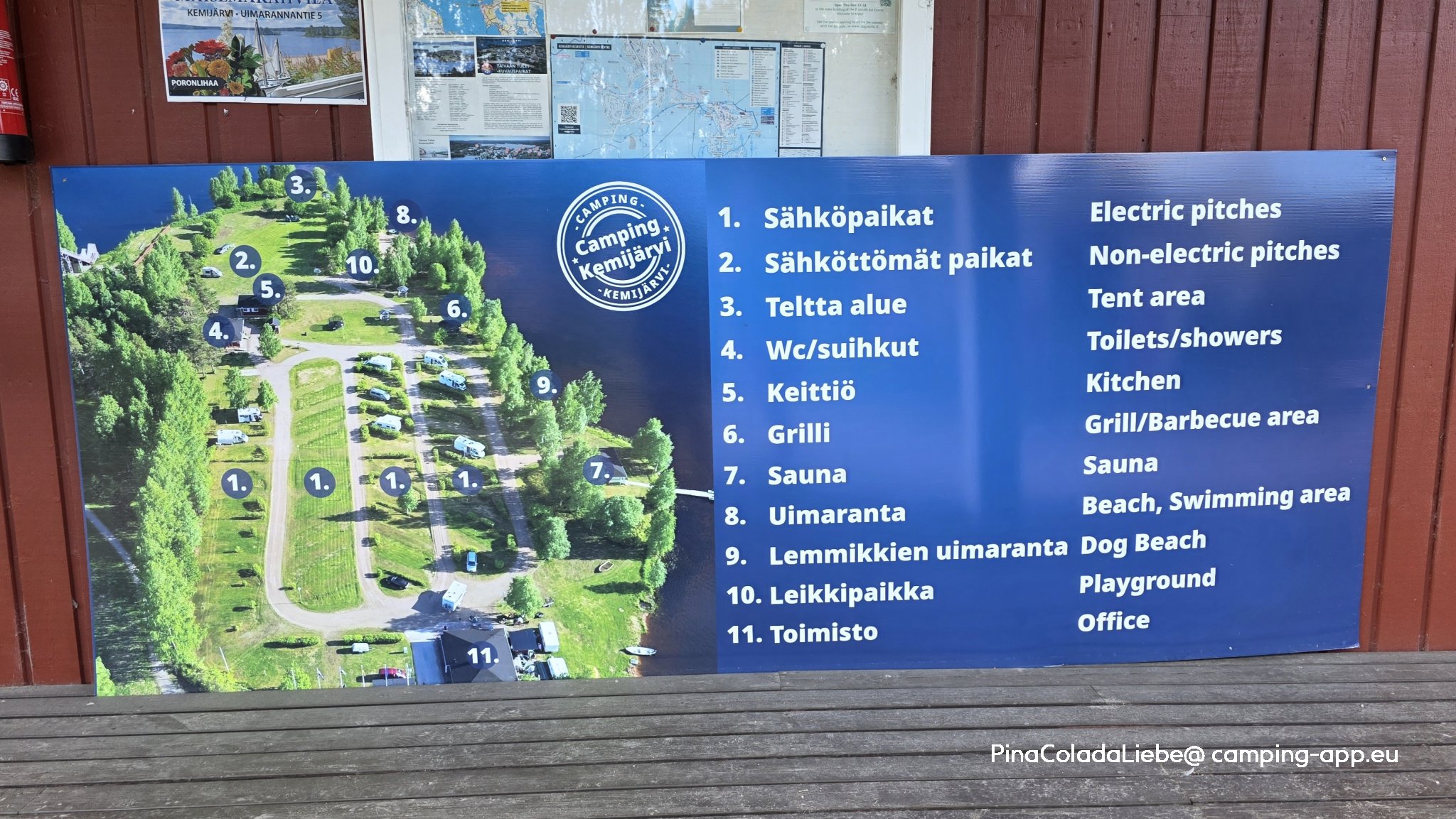 Camping Kemijärvi — Foto 2