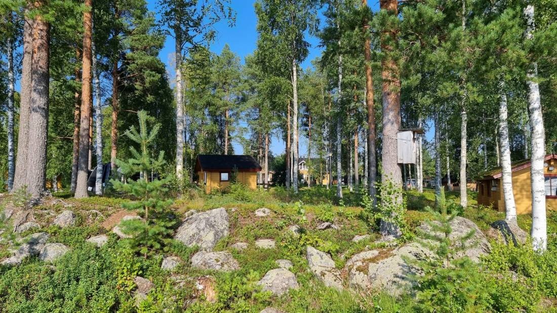 Lomakylä Marjoniemi — Kemping in Pyhäjärvi