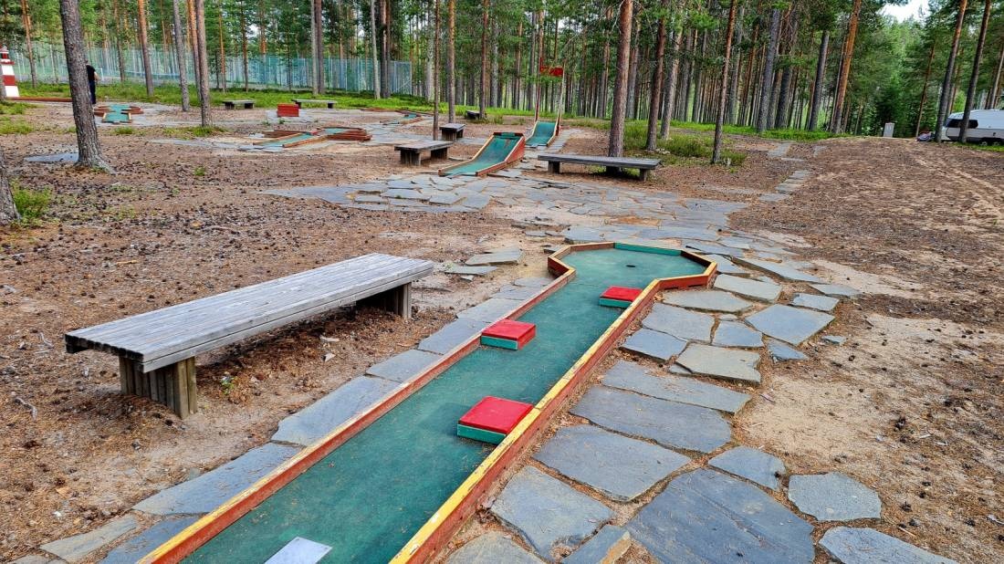 Manamansalon leirintäalue — Campingplass in Manamansalo