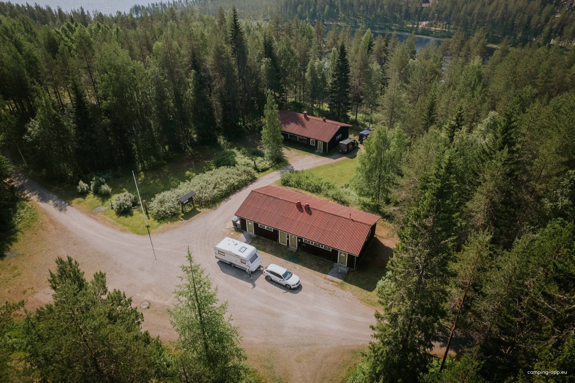 Metsäkartano — Campingplass in Rautavaara