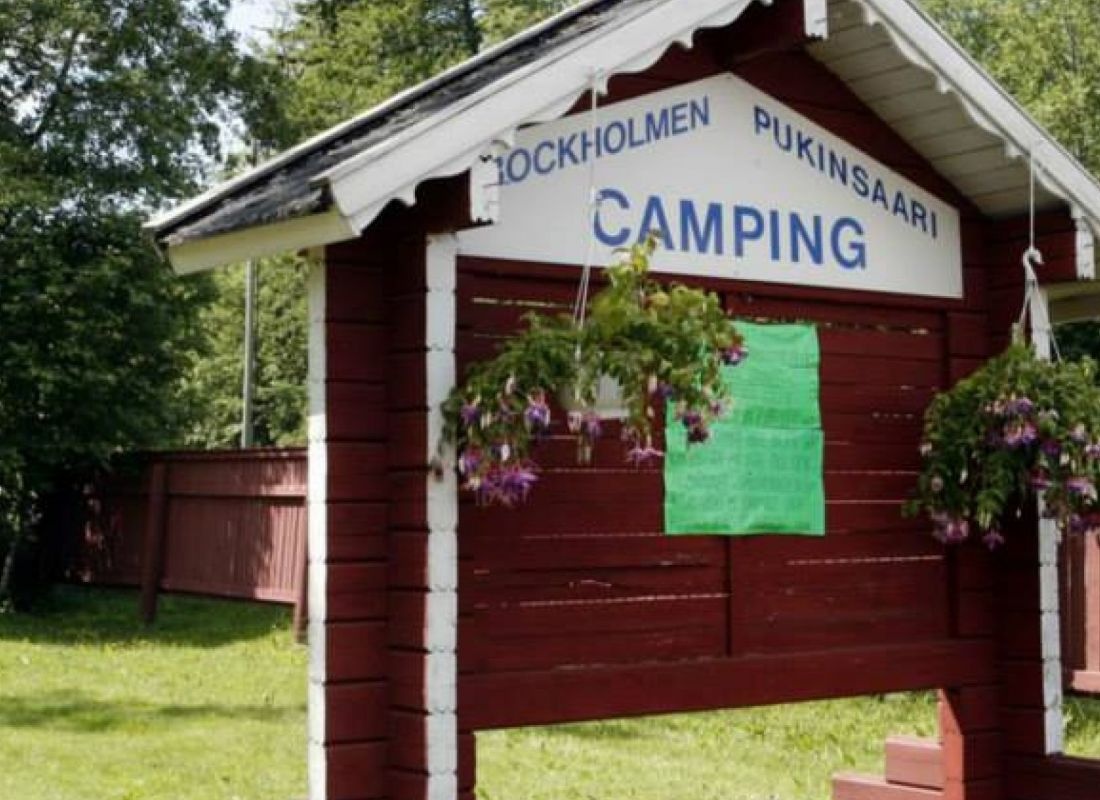 Pukinsaari / Bockholmen Camping — Camping Site in Kristinestad