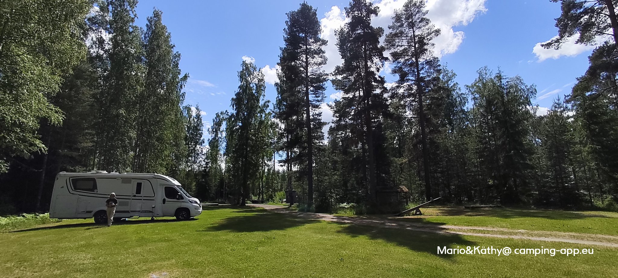 Tampinmyllyn leirintäalue — Camping Site in Joutsa