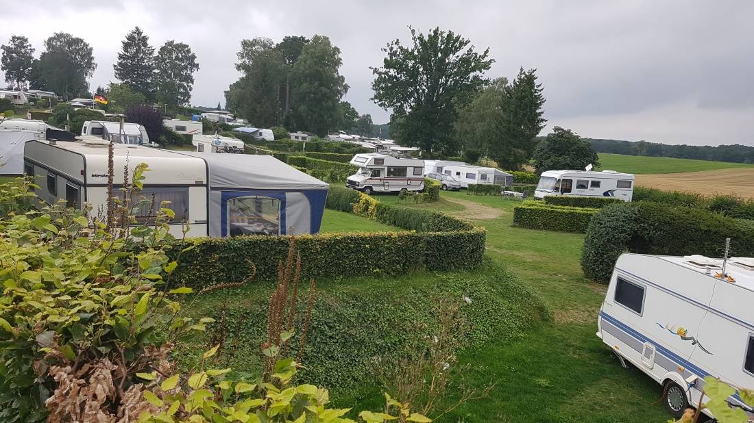 Campingplatz am Hardausee — Sítio de acampamento in Suderburg / Hösseringen