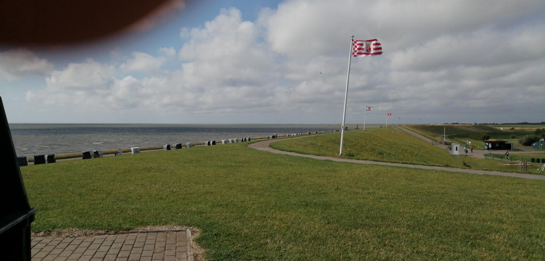 Campingplatz In Lee — Campingplass in Westerdeichstrich