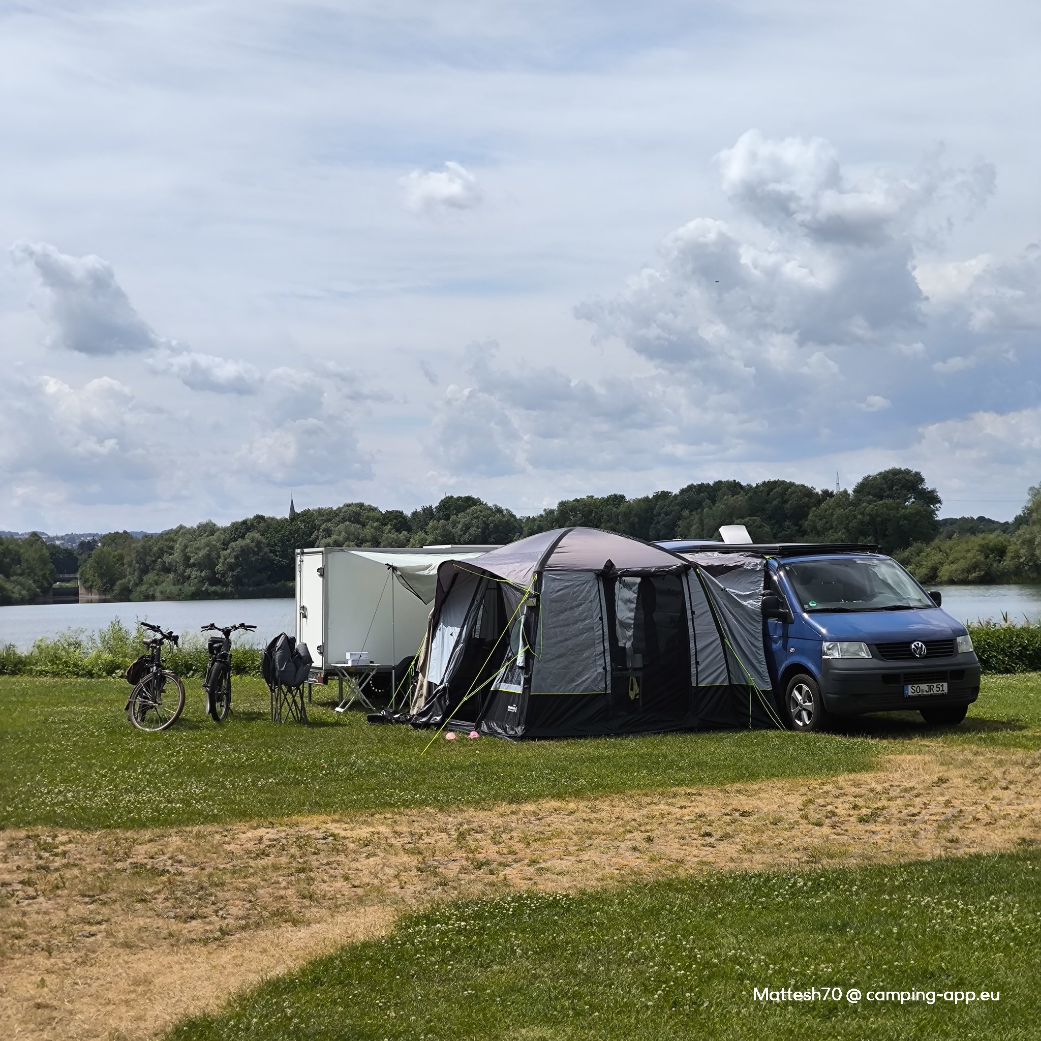 Grosser Weserbogen - Campingplatz und Badesee — Foto 2