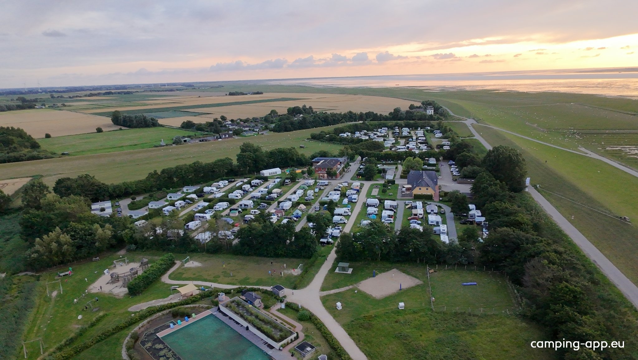 NordseeCamping zum Seehund — Campingplats in Simonsberg