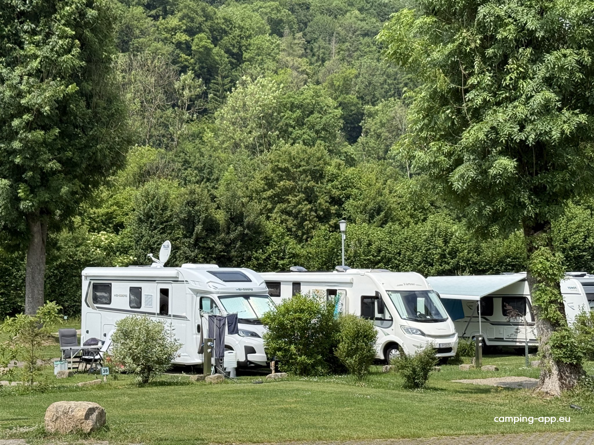 Campingplatz Tauber-Idyll — Sítio de acampamento in Rothenburg ob der Tauber