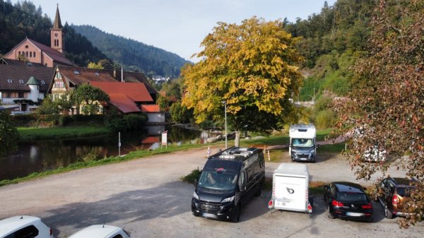 Übernachtungsparkplatz Schiltach — Foto 4