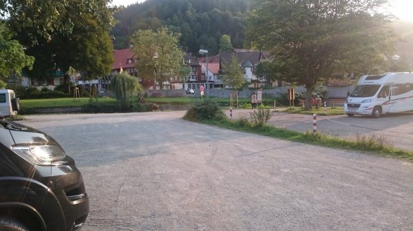 Übernachtungsparkplatz Schiltach — Foto 4