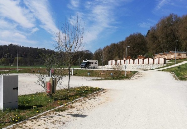 Stellplatz am Zelpltatz Hammermühle Mörnsheim — Camping in Dollnstein
