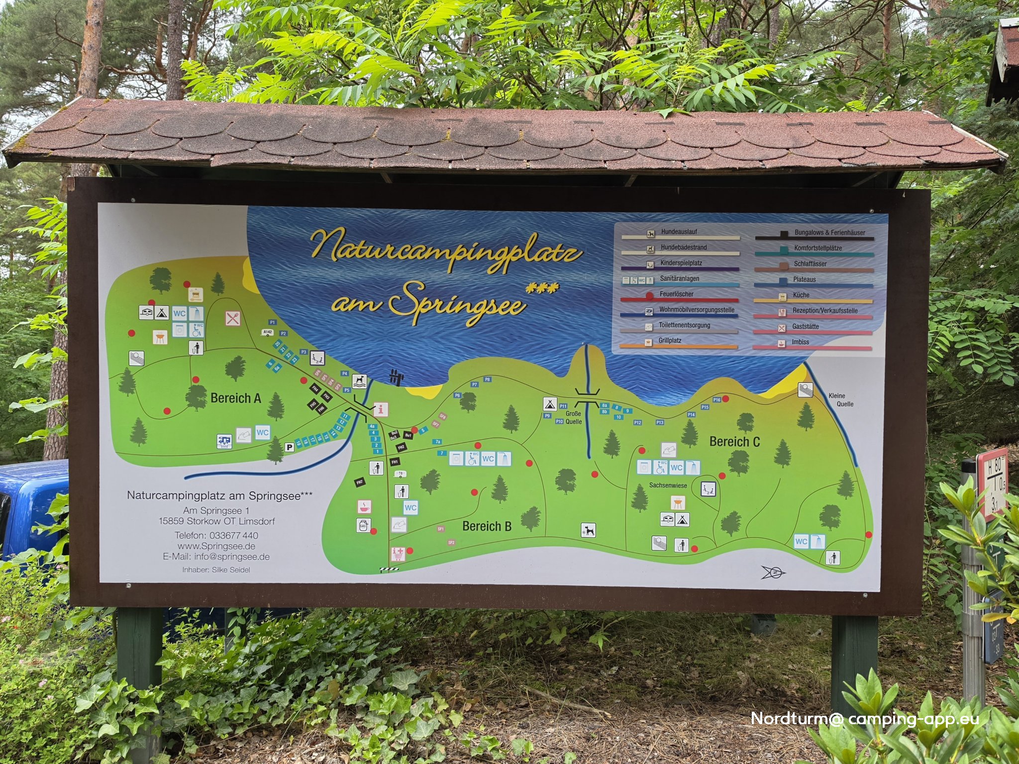 Natur Campingplatz am Springsee — Foto 5