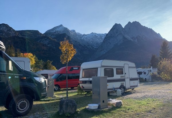 Camping Resort Zugspitzblick ***** — Area da campeggio in Grainau