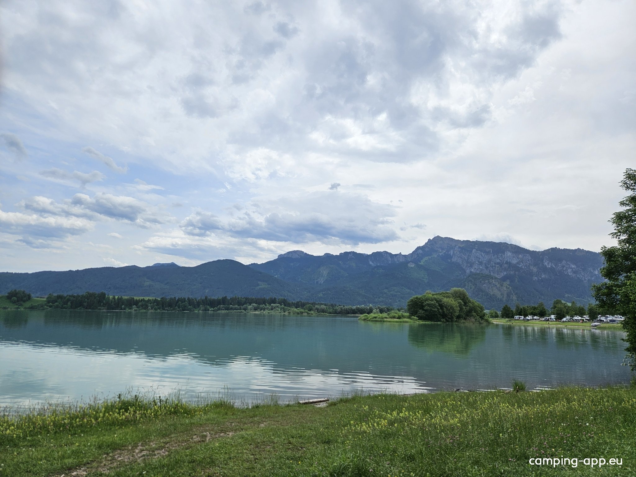 Campingplatz Brunnen — Місце для кемпінгу in Schwangau