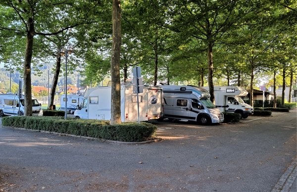 Reisemobilstellplatz Am Stadtpark Waldkirch — Aire camping car in Waldkirch