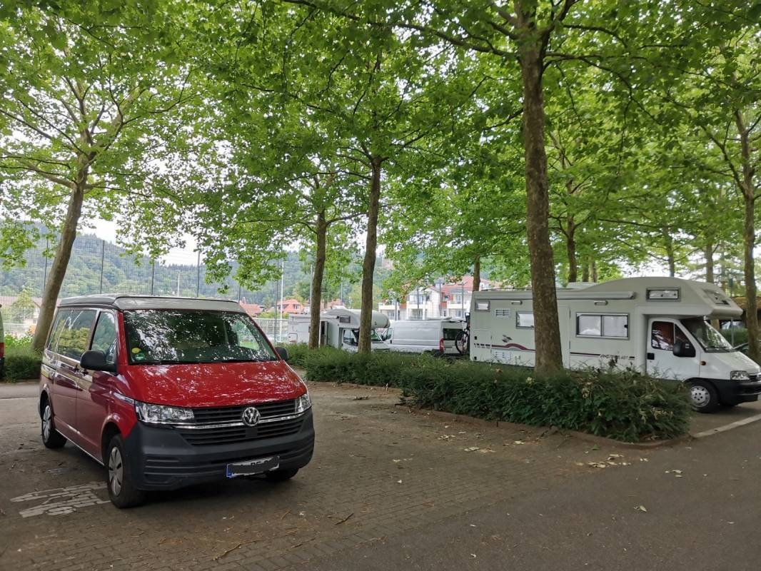 Reisemobilstellplatz Am Stadtpark Waldkirch — Area di sosta in Waldkirch