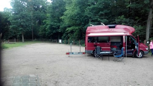 Wohnmobilstellplatz Oranienbaum — Area di sosta in Oranienbaum-Wörlitz