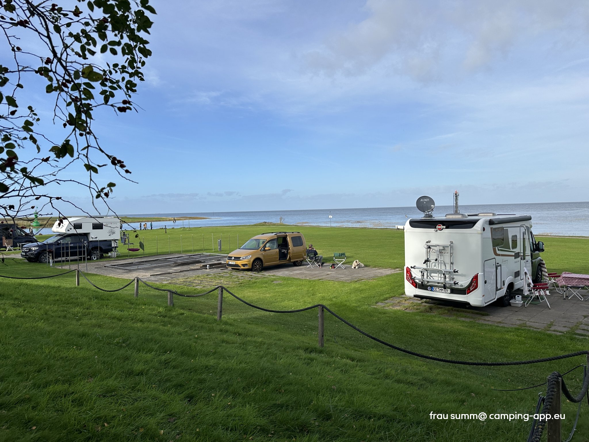 Campingplatz Fischerdorf — Kamp yeri in Butjadingen Fedderwardersiel
