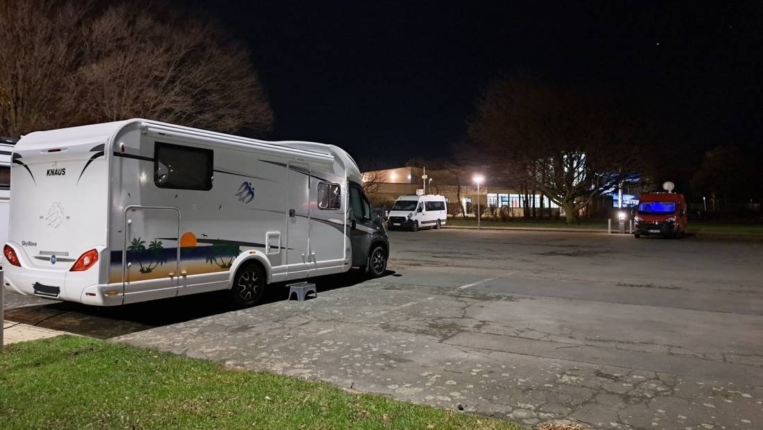 Stellplatz am Salzgittersee — Area di sosta in Salzgitter-Lebenstedt