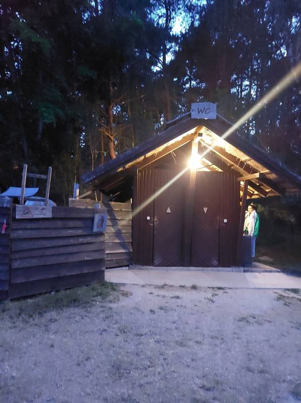 Kempings Melnsils — Camping Site in Melnsils, Rojas pagasts