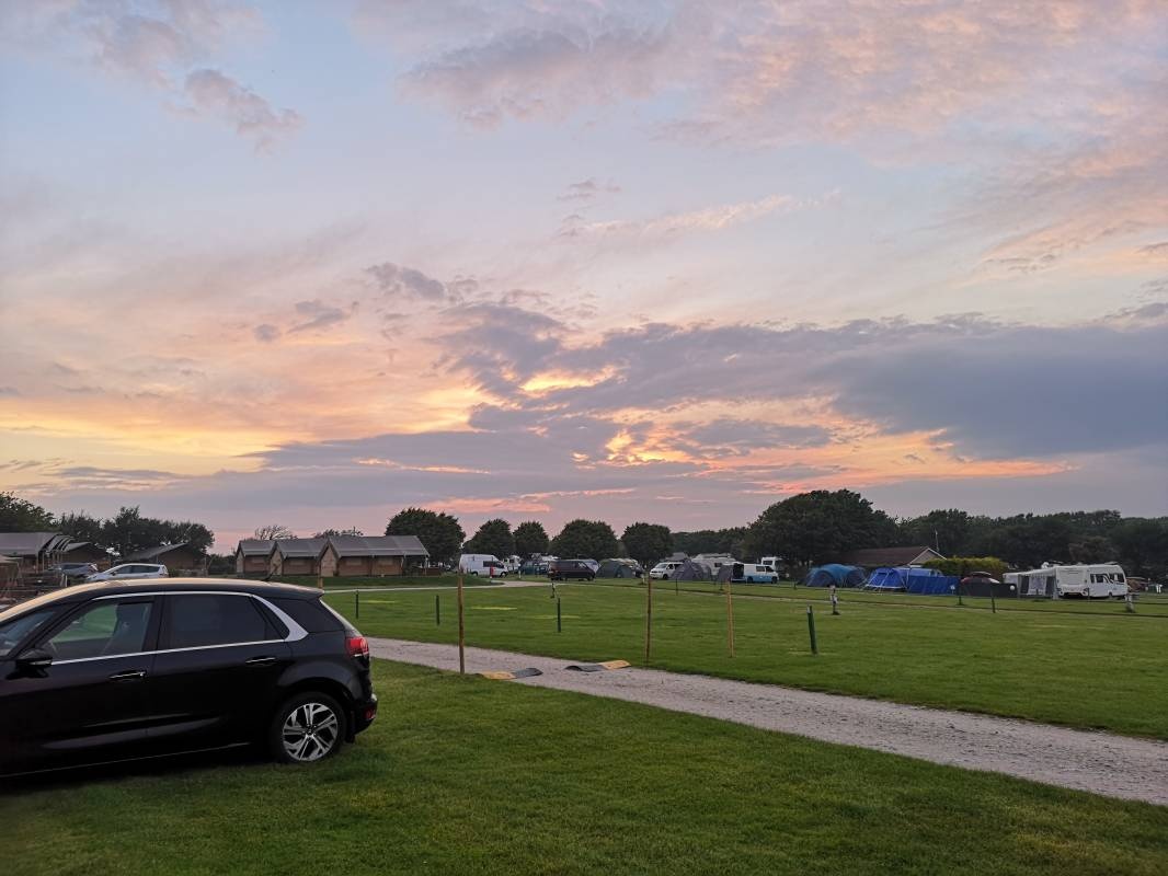 Trevella Caravan & Camping Park — Vid restaurangen in Newquay