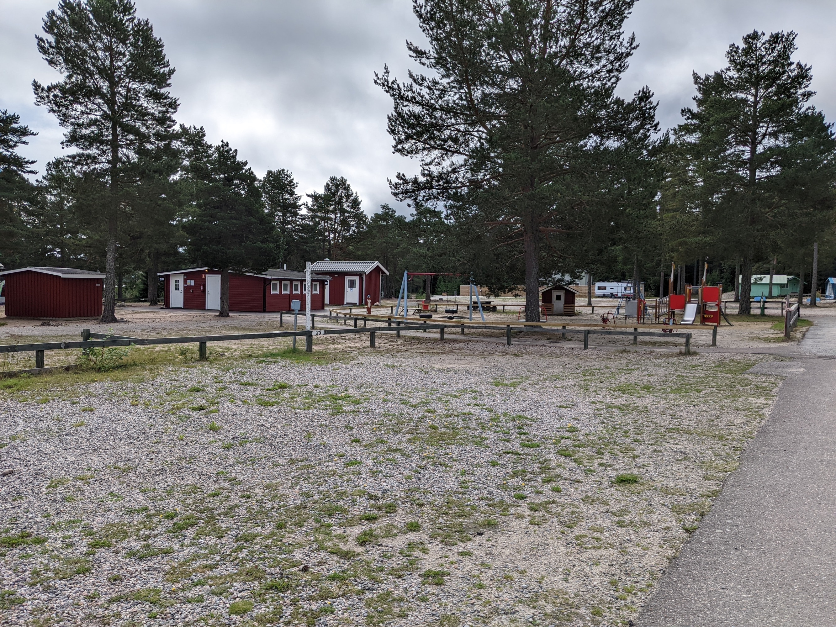 Bergafjärdens Camping — Area da campeggio in Njurunda